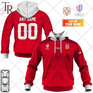 Rugby World Cup 2023 England Rugby Home Jersey Hoodie