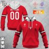 Rugby World Cup 2023 Samoa Rugby Home Jersey Hoodie