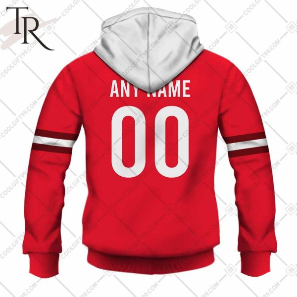 Rugby World Cup 2023 Wales Rugby Home Jersey Hoodie