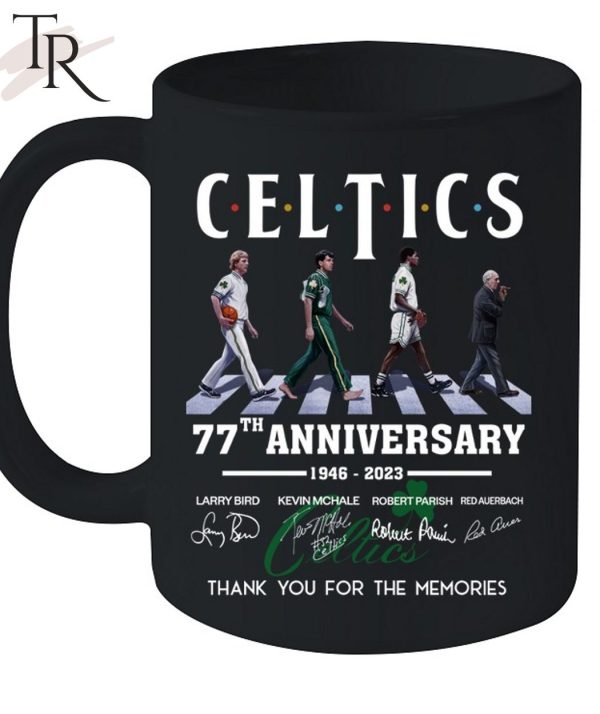 Celtics 77th Anniversary 1946 – 2023 Thank You For The Memories T-Shirt