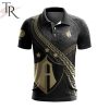 LIGA MX Tigres UANL Special Black And Gold Design Polo Shirt
