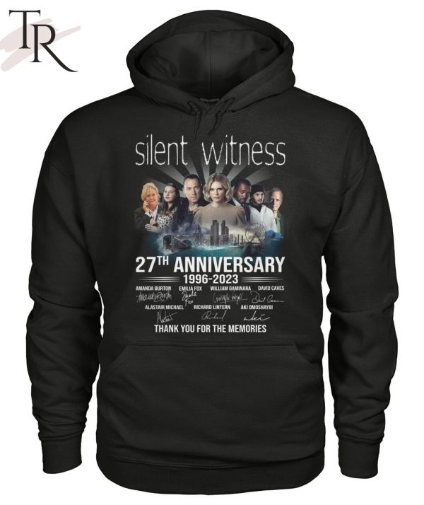 Silent Witness 27th Anniversary 1996 – 2023 Thank You For The Memories T-Shirt