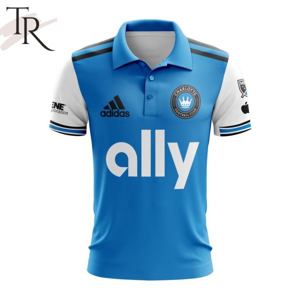MLS Charlotte FC 2023 Home Polo Shirt