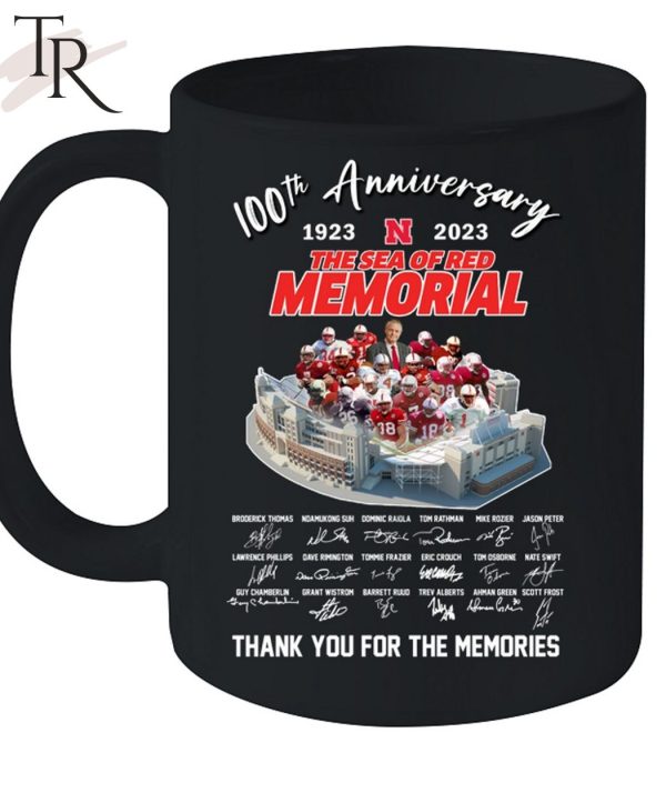 100th Anniversary 1923 – 2023 The Sea Of Red Memorial Thank You For The Memories T-Shirt