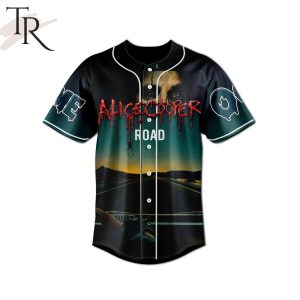 Alice Cooper Road Custom Baseball Jersey