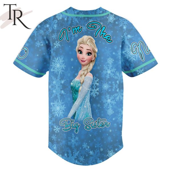 Frozen Elsa Custom Baseball Jersey