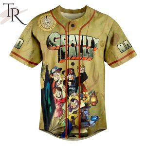 Gravity Falls Custom Baseball Jersey