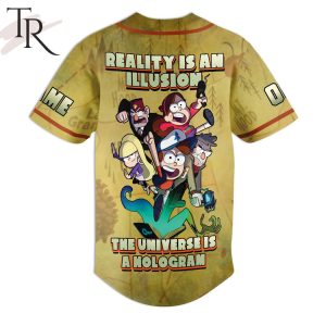Gravity Falls Custom Baseball Jersey
