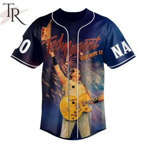 Ted Nugent Announces His Final Tour – ‘Adios, Mofo’ Custom Baseball Jersey