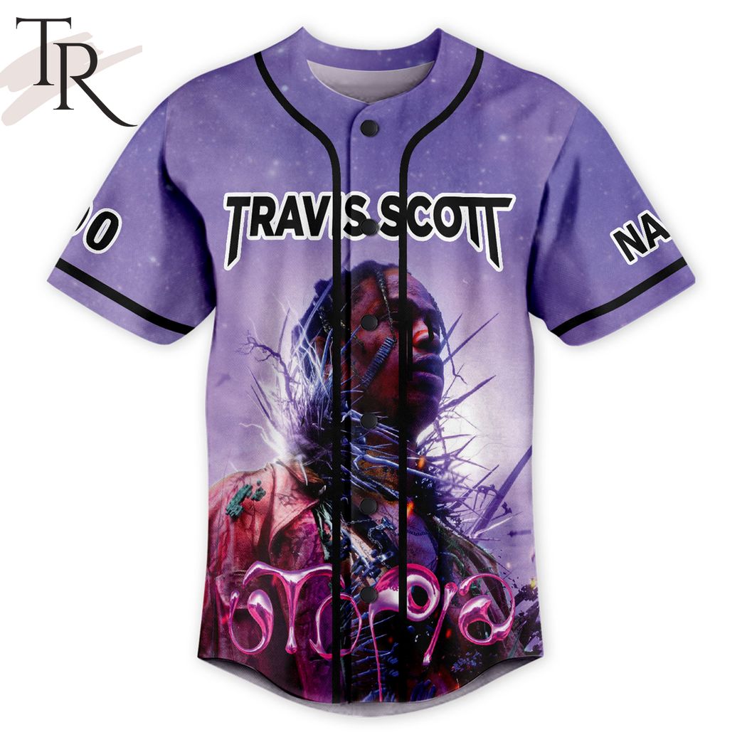 Travis Scott Release 28 July, 2023 Custom Baseball Jersey - Torunstyle