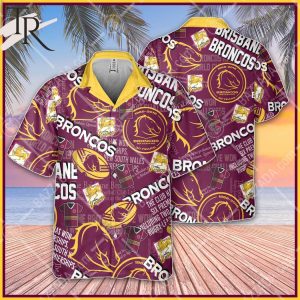 NRL Brisbane Broncos Classic Hawaiian Shirt