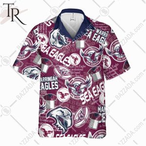 NRL Manly Warringah Sea Eagles Classic Hawaiian Shirt