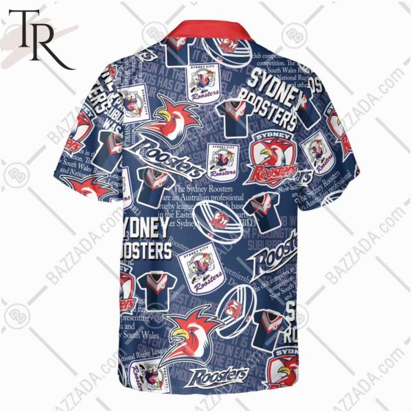 NRL Sydney Roosters Classic Hawaiian Shirt