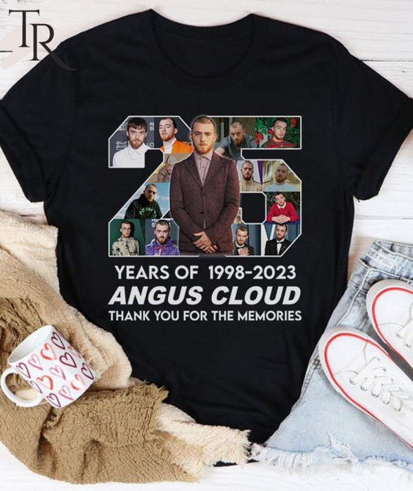 25 Years Of 1998 – 2023 Angus Cloud Thank You For The Memories T-Shirt