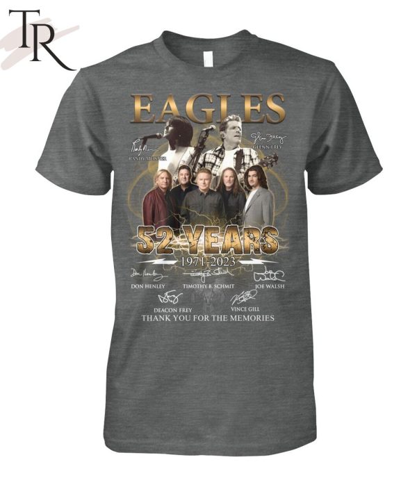 Eagles 32 Years 1971 – 2023 Thank You For The Memories T-Shirt