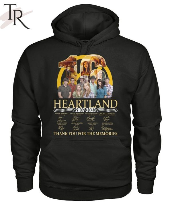 Heartland 16 Years 2007 – 2023 Thank You For The Memories T-Shirt