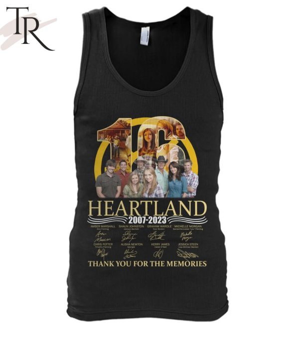 Heartland 16 Years 2007 – 2023 Thank You For The Memories T-Shirt