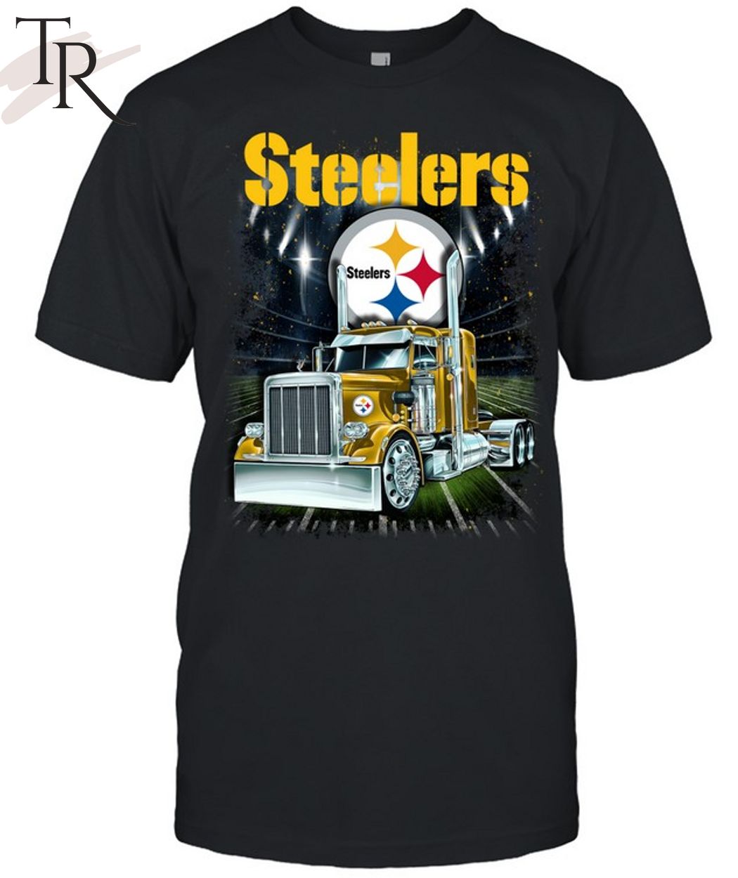 Trucker Love Pittsburgh Steelers T-Shirt