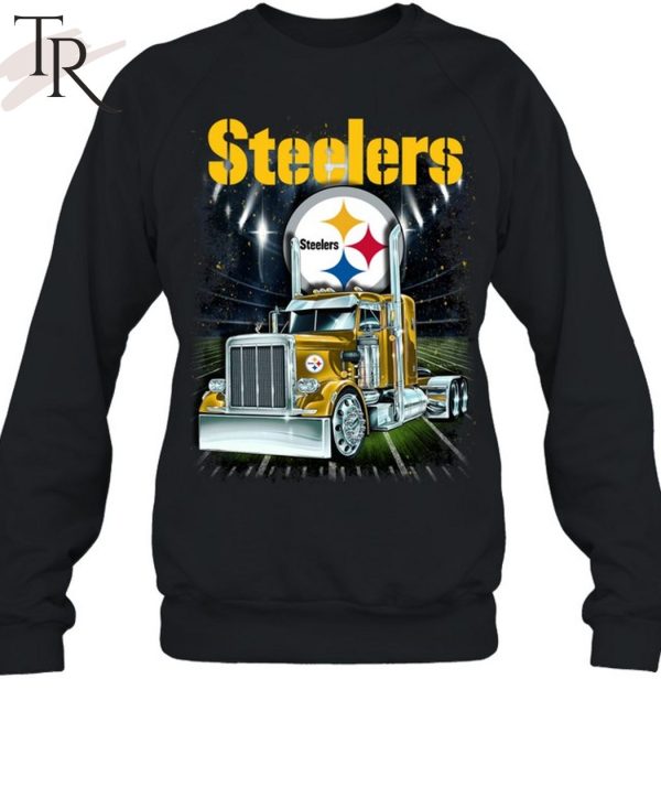 Trucker Love Pittsburgh Steelers T-Shirt