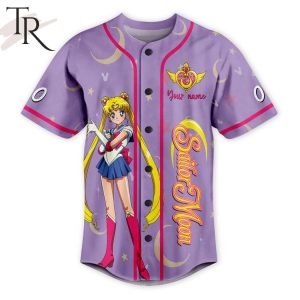 Just A Girl In Love With Her Sailor Moon Baseball Jersey