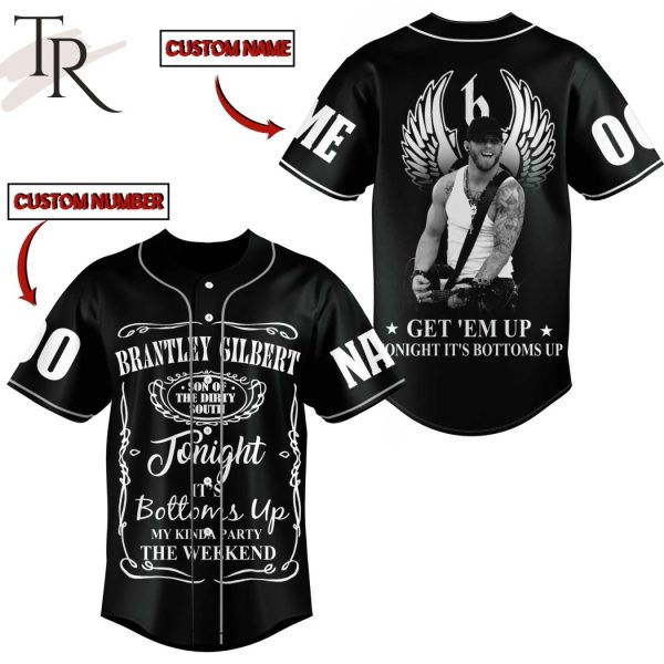 Personalized Brantley Gilbert Baseball Jersey