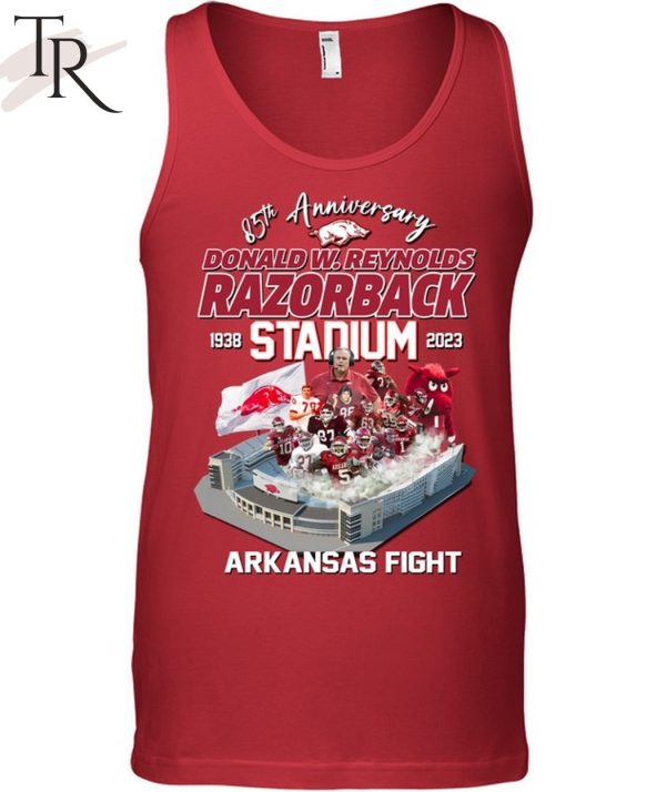 85th Anniversary 1938 – 2023 Donald W.Reynolds Razorback Stadium Arkansas Fight T-Shirt