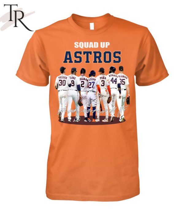 Squad Up Astros Signature T-Shirt