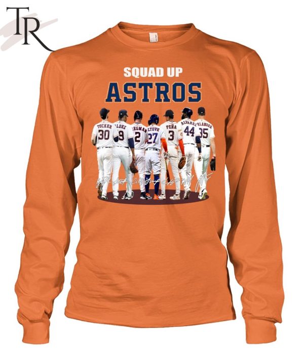 Squad Up Astros Signature T-Shirt