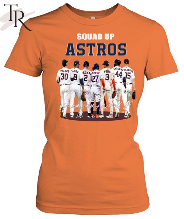 Squad Up Astros Signature T-Shirt