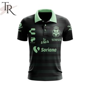 LIGA MX Club Santos Laguna 2023 – 2024 Away Polo Shirt