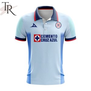 LIGA MX Cruz Azul 2023 – 2024 Away Polo Shirt