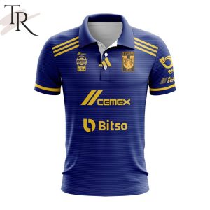 LIGA MX Tigres UANL 2023 – 2024 Away Kits Polo Shirt