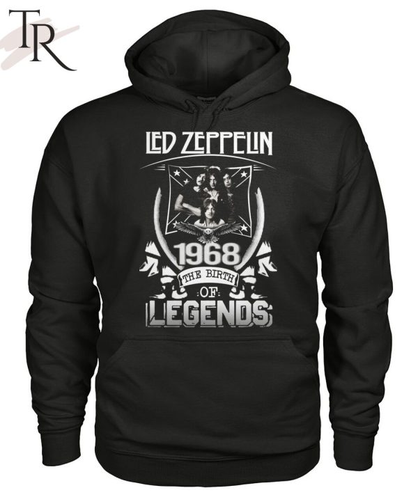 Led Zeppelin 1968 The Birth Of Legends T-Shirt