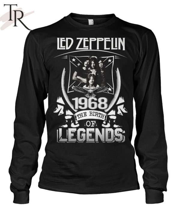 Led Zeppelin 1968 The Birth Of Legends T-Shirt