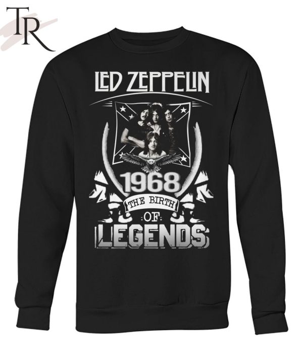 Led Zeppelin 1968 The Birth Of Legends T-Shirt