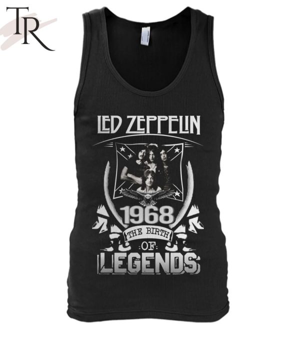 Led Zeppelin 1968 The Birth Of Legends T-Shirt