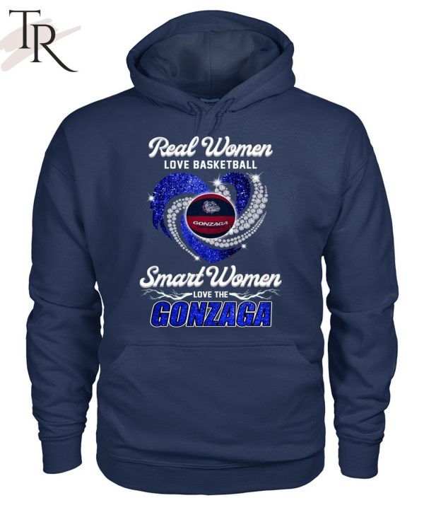 NEW] Real Women Love Football Smart Women Love The Gonzaga T-Shirt