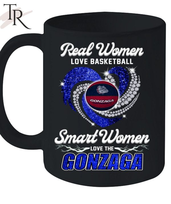 NEW] Real Women Love Football Smart Women Love The Gonzaga T-Shirt