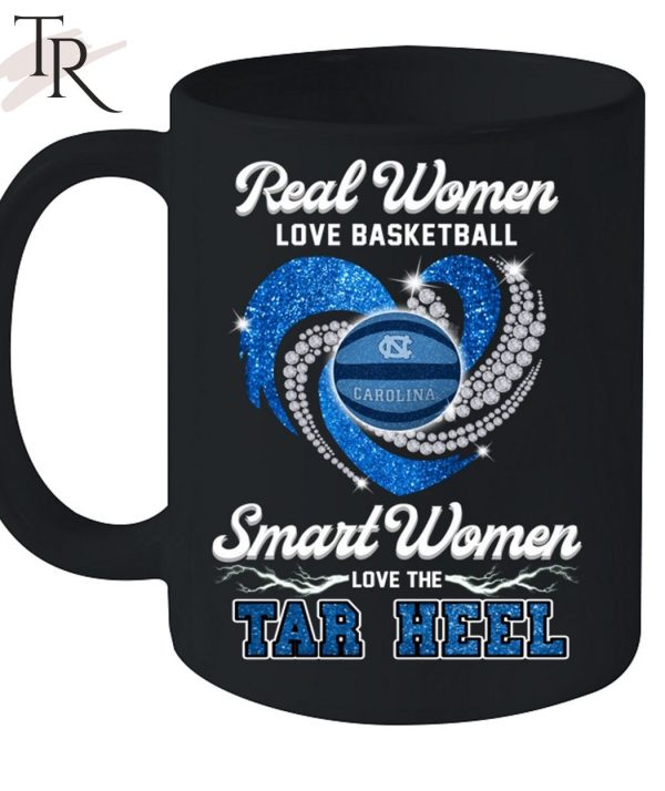 NEW] Real Women Love Football Smart Women Love The Tar Heel T-Shirt