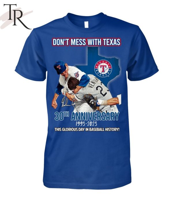 Nolan Ryan vs Robin Ventura This glorious day in baseball history! Unisex T-Shirt