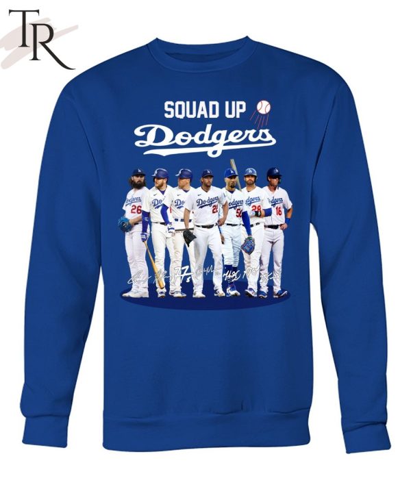 Squad Up Dodgers Signature T-Shirt