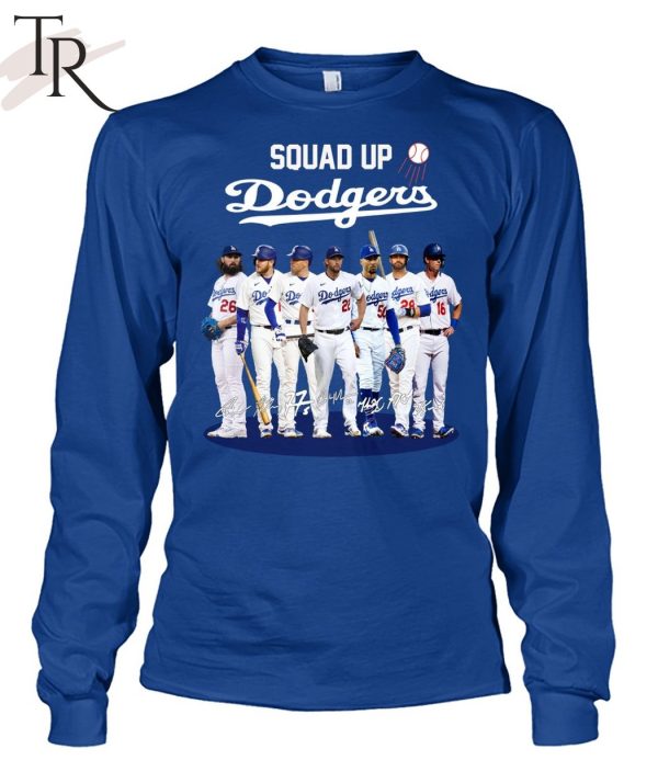 Squad Up Dodgers Signature T-Shirt