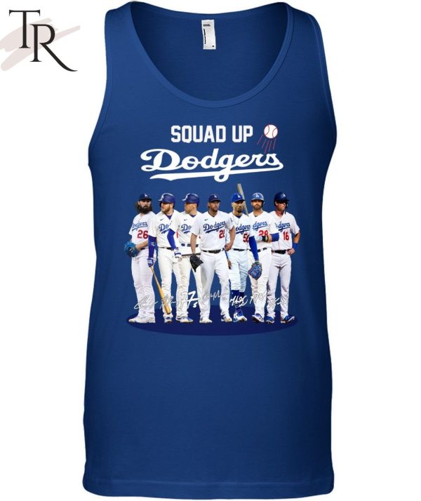 Squad Up Dodgers Signature T-Shirt