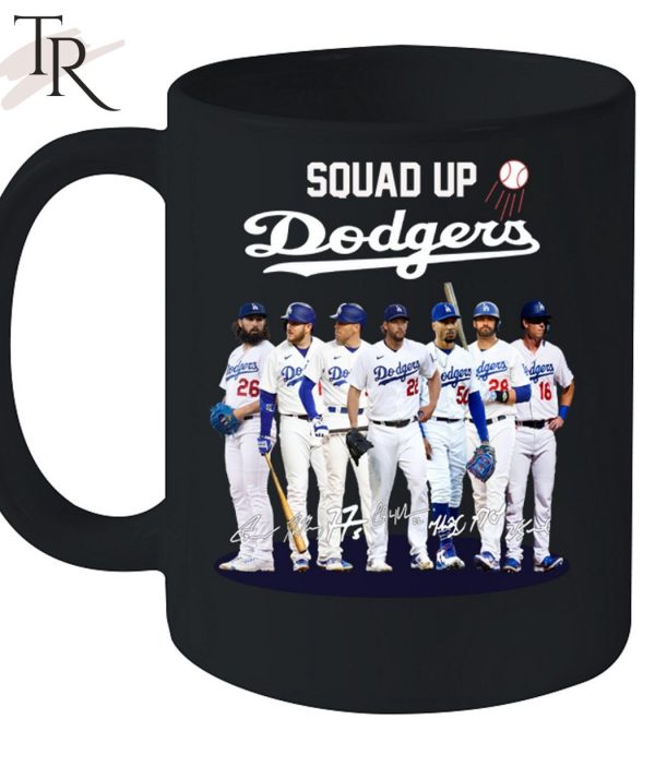 Squad Up Dodgers Signature T-Shirt