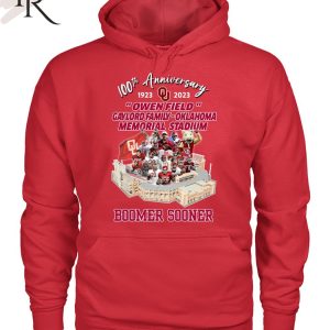 100th Anniversary 1923 – 2023 Owen Field Gaylord Family – Oklahoma Memorial Stadium Boomer Sooner T-Shirt