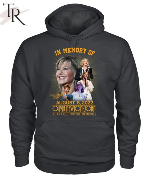 In Memory Of August 8, 2022 Olivia Newton-John T-Shirt