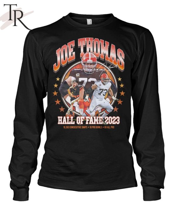 Joe Thomas Hall Of Fame 2023 Limited Edition T-Shirt