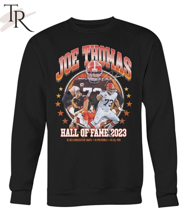 Joe Thomas Hall Of Fame 2023 Limited Edition T-Shirt