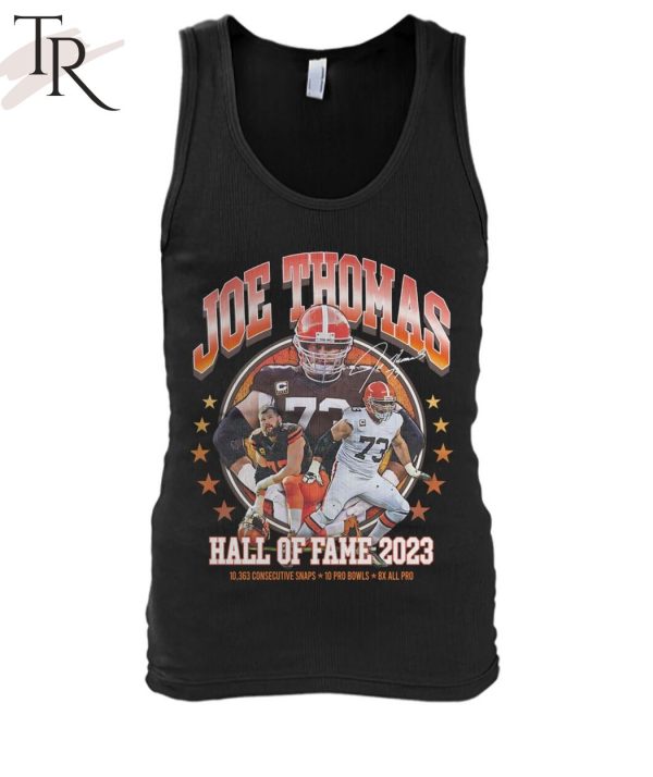 Joe Thomas Hall Of Fame 2023 Limited Edition T-Shirt