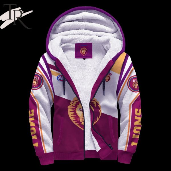 AFL Brisbane Lions FC Fleece Hoodie Limited Edition